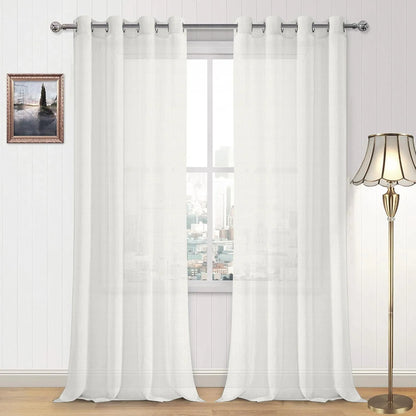 White Vertical Striped