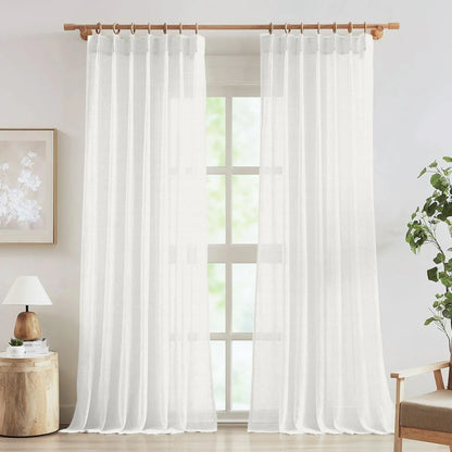 White Vertical Striped