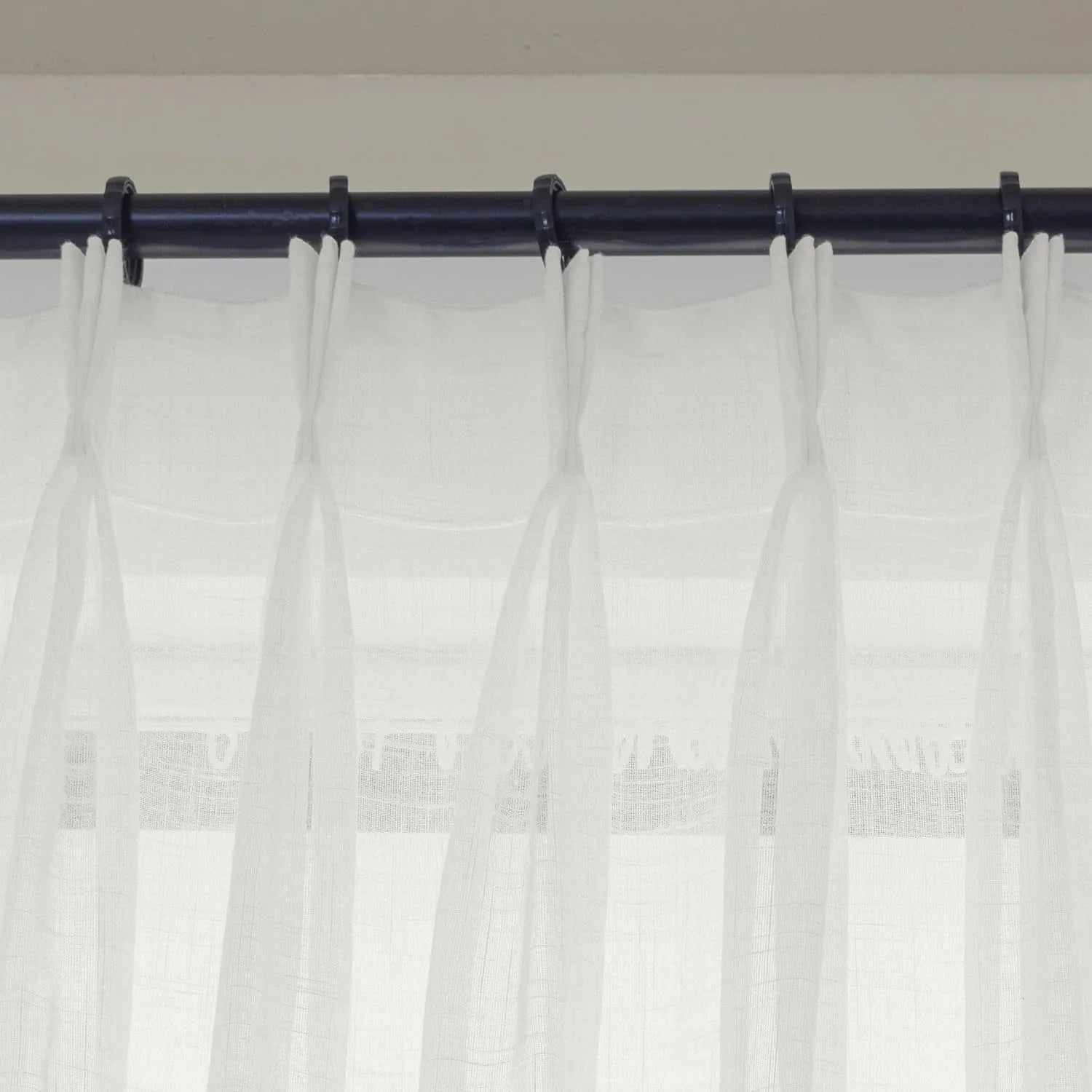 White Vertical Striped