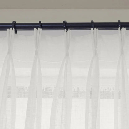 White Vertical Striped