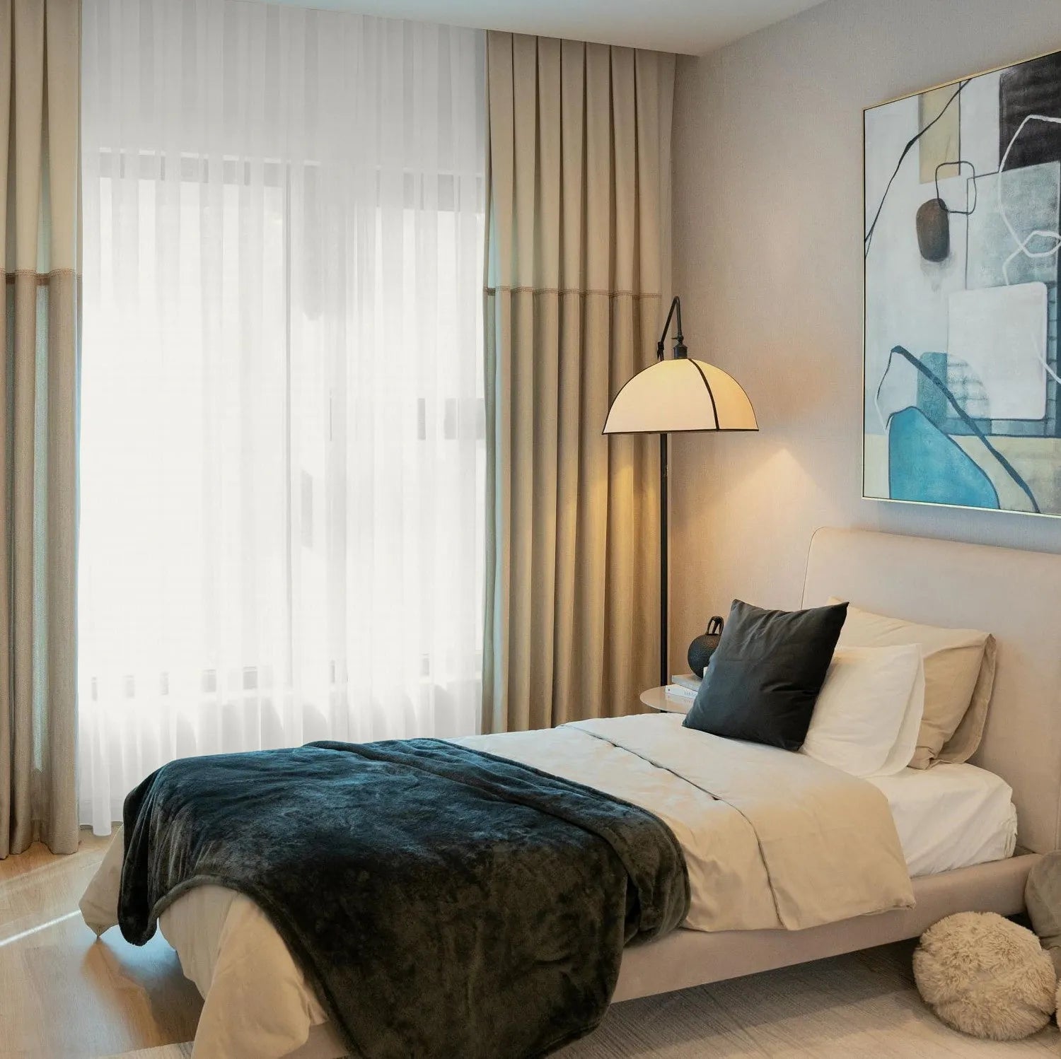 White Vertical Striped