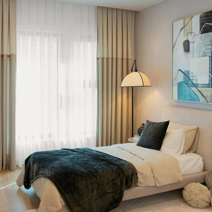 White Vertical Striped