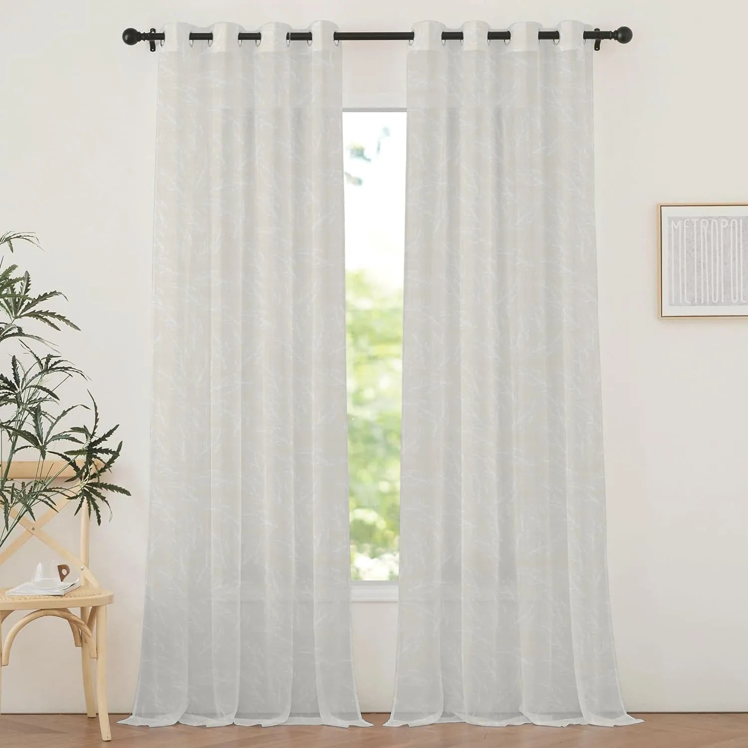 White Feather Pattern