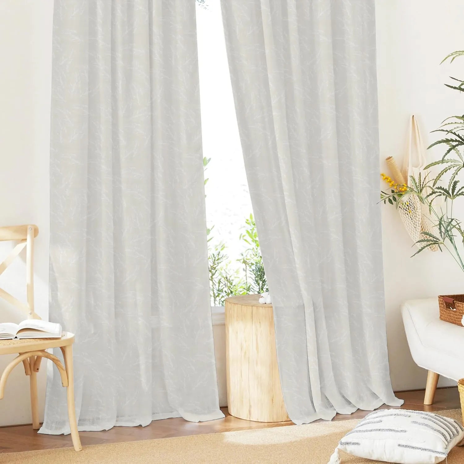 White Feather Pattern