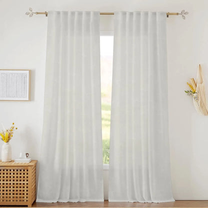 White Ginkgo Leaf Pattern