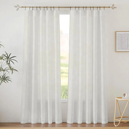 White Ginkgo Leaf Pattern