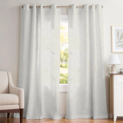 White Ginkgo Leaf Pattern