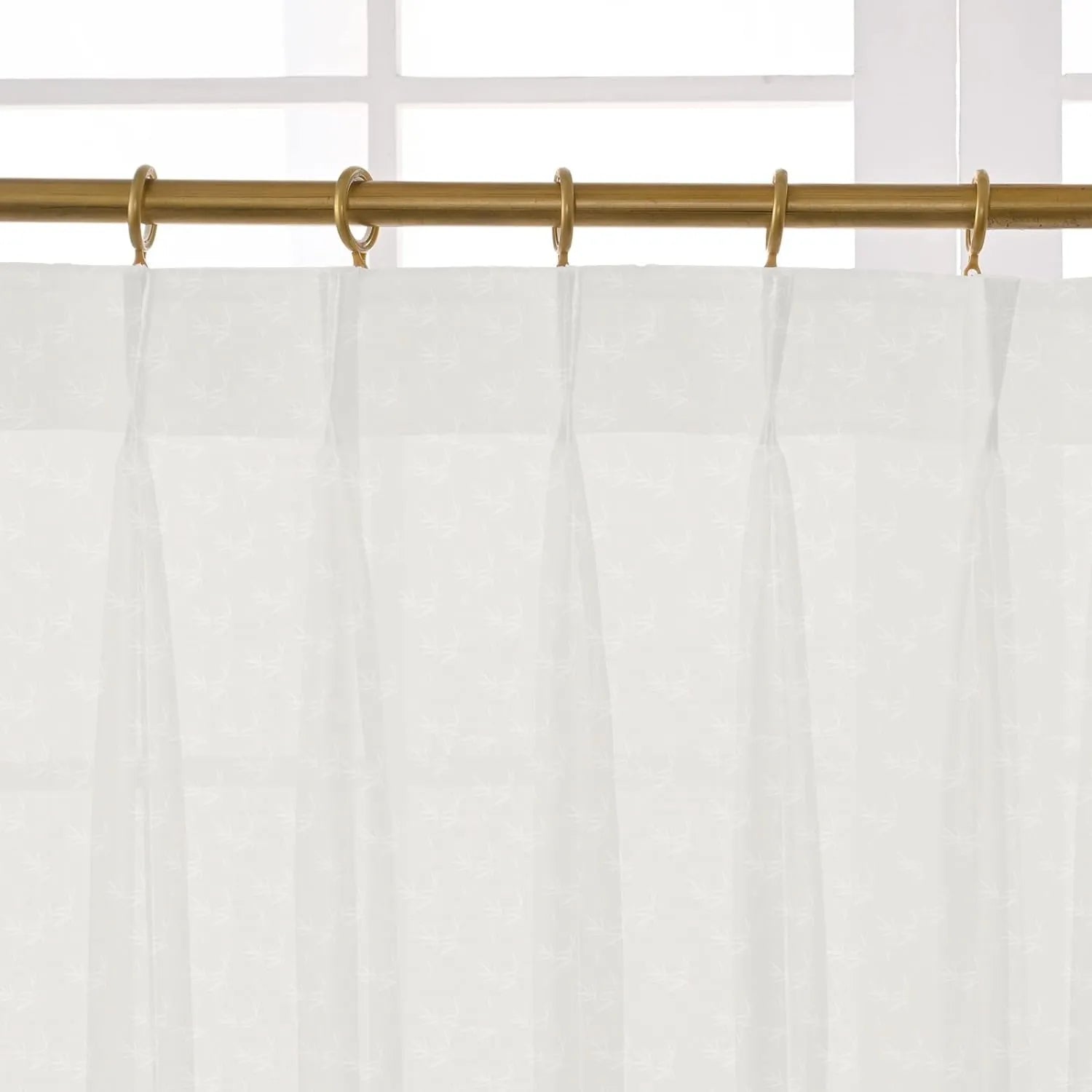 White Bamboo Pattern