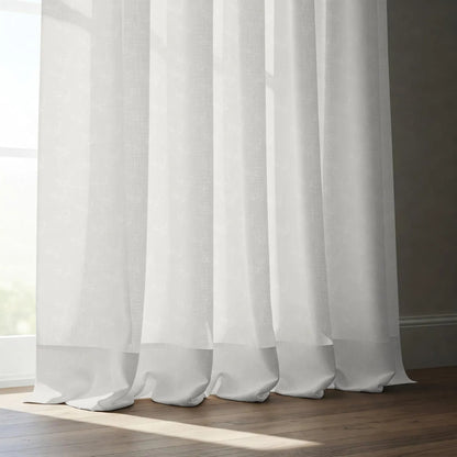 White Bamboo Pattern